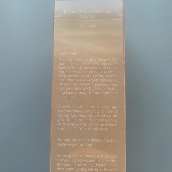 4 x Snail Liquid Moisturizing Holding Foundation Truffle 301D NWT - Picture 5 of 9